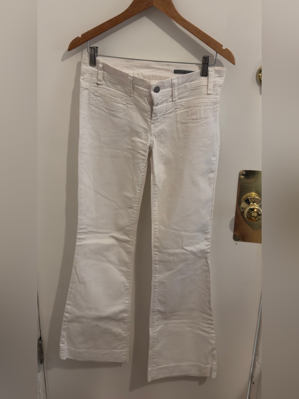 Citizens Of Humanity Off-White Bootcut Jeans